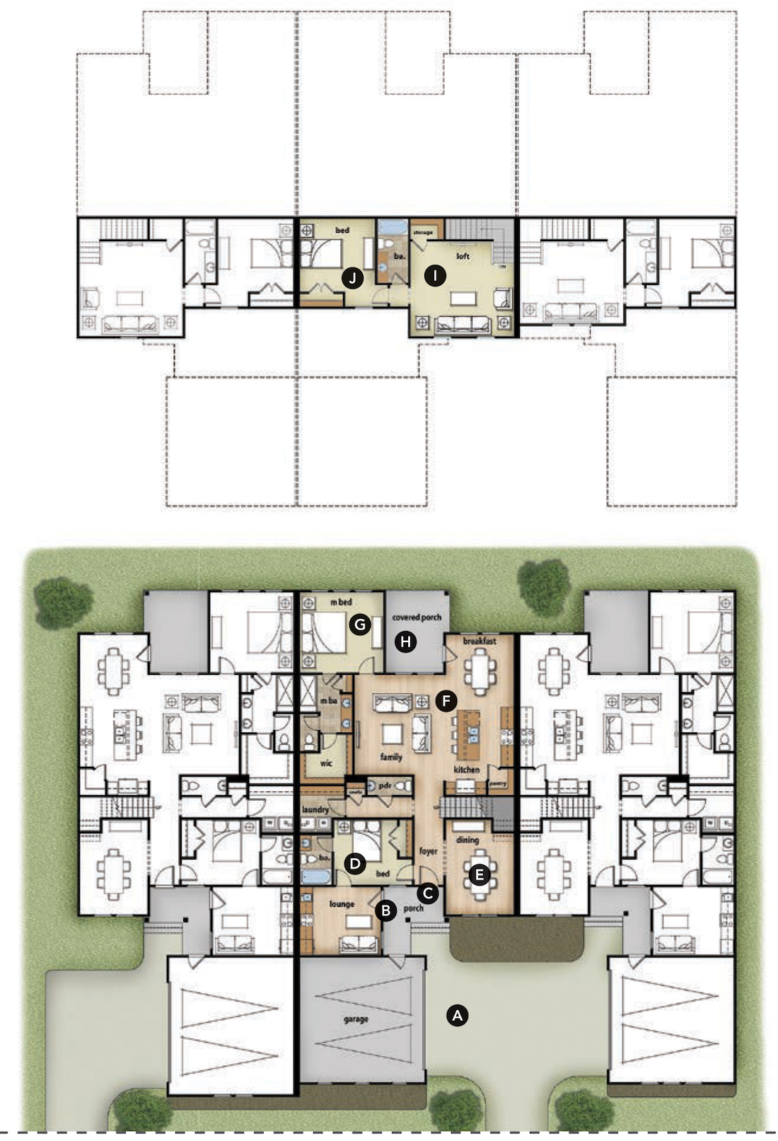 The Bloomfield floorplan