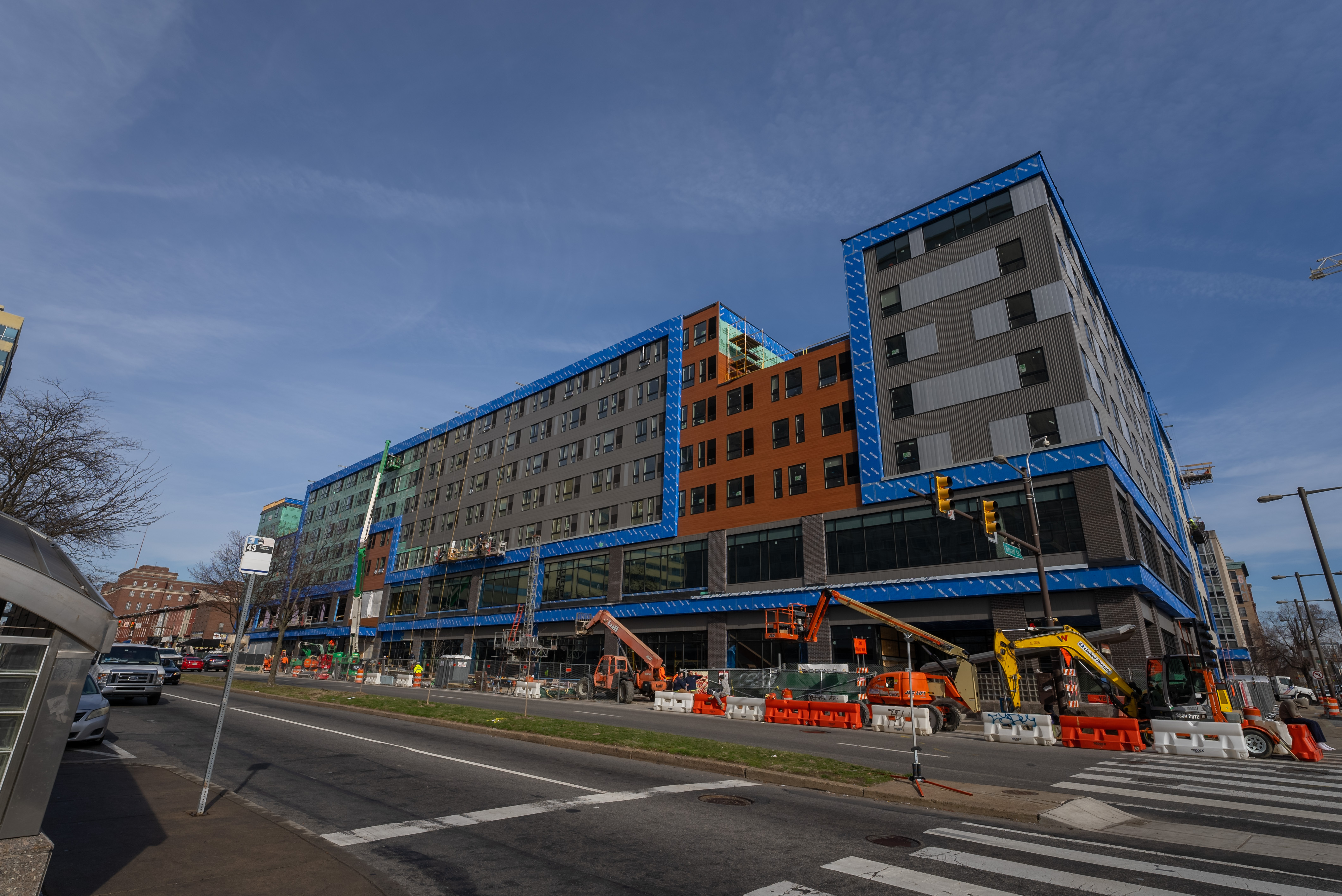 510 N Broad exterior modular apartments