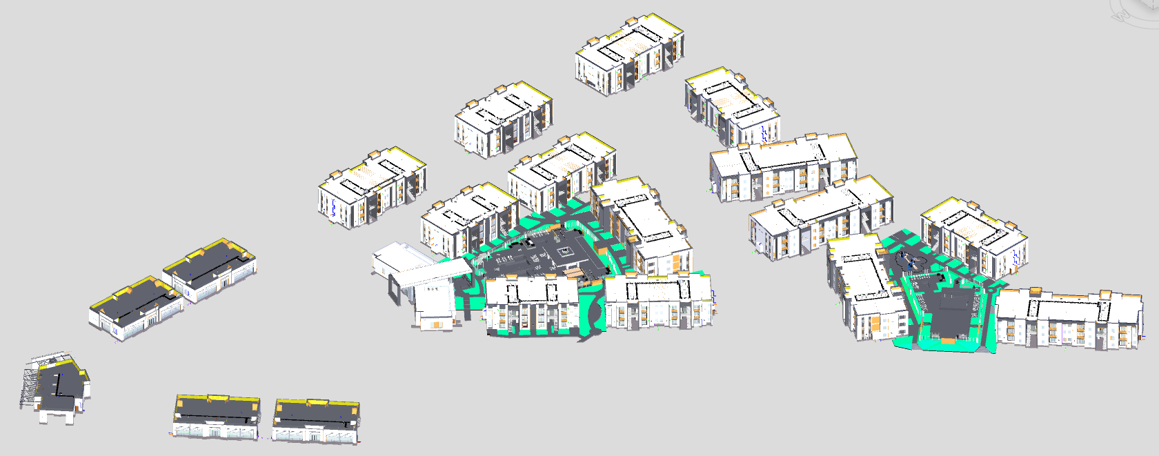 MultiGreen project in Navisworks