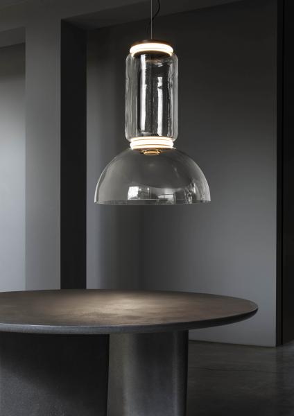 Flos Noctambule Konstantin Grcic Santi Caleca pendant with table