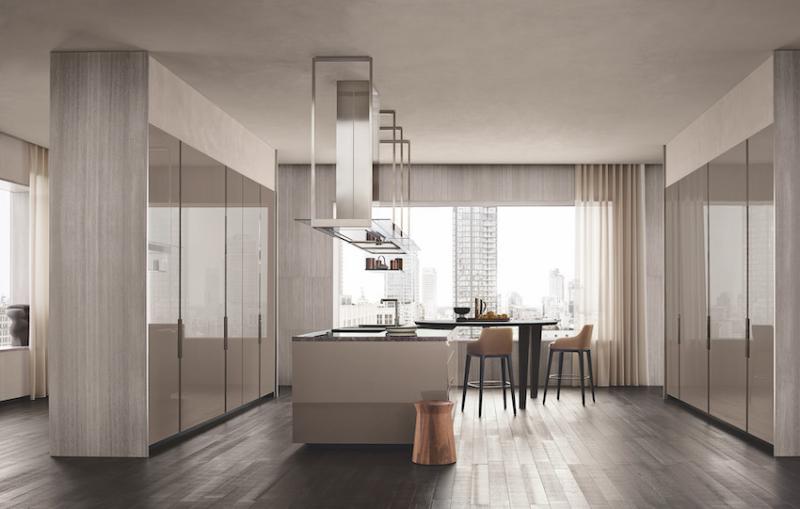 POLIFORM Shape Integrated Kitchen Concept Wide View