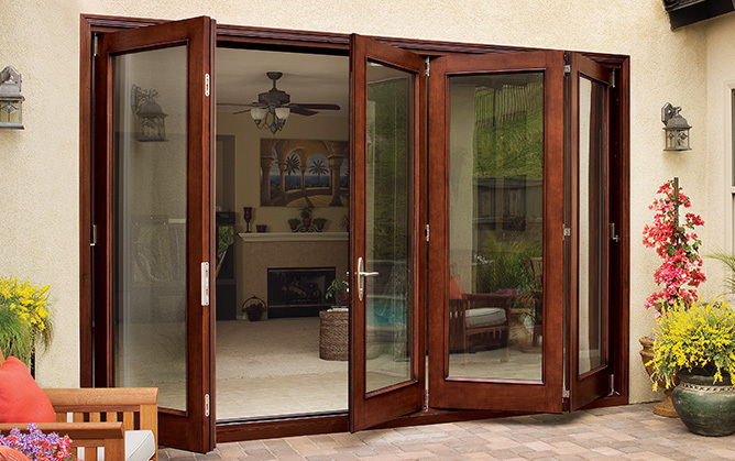 Jeld Wen folding patio door