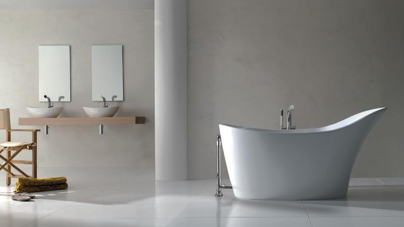 00 Victoria+Albert Amalfi Freestanding Soaking Tub Room Shot