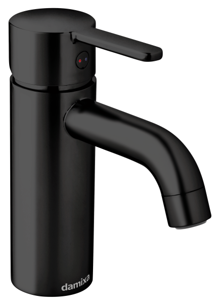 Damixa Silhouet Basin Mixer matte black silo