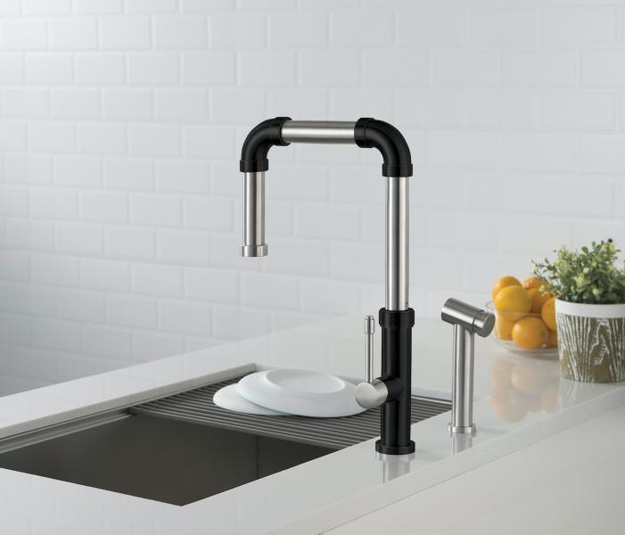 Isenberg Faucets Tanz back Gloss Black