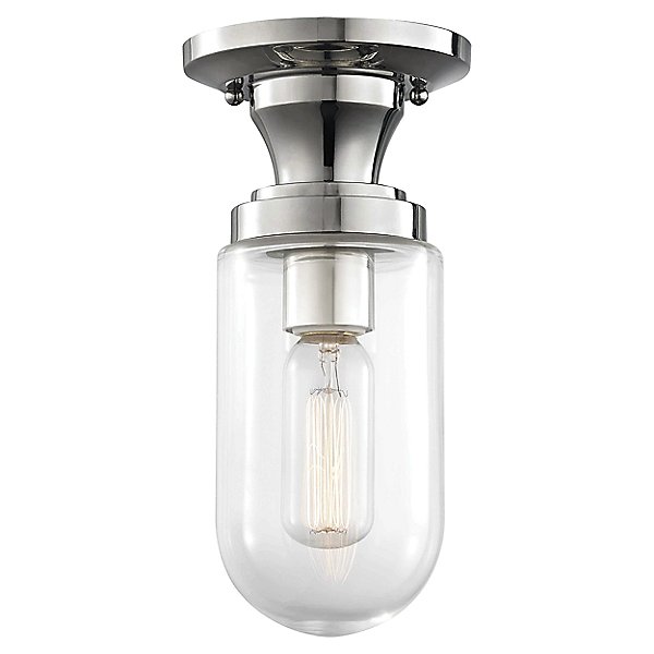 Mitzi Clara Semi Flushmount light silo