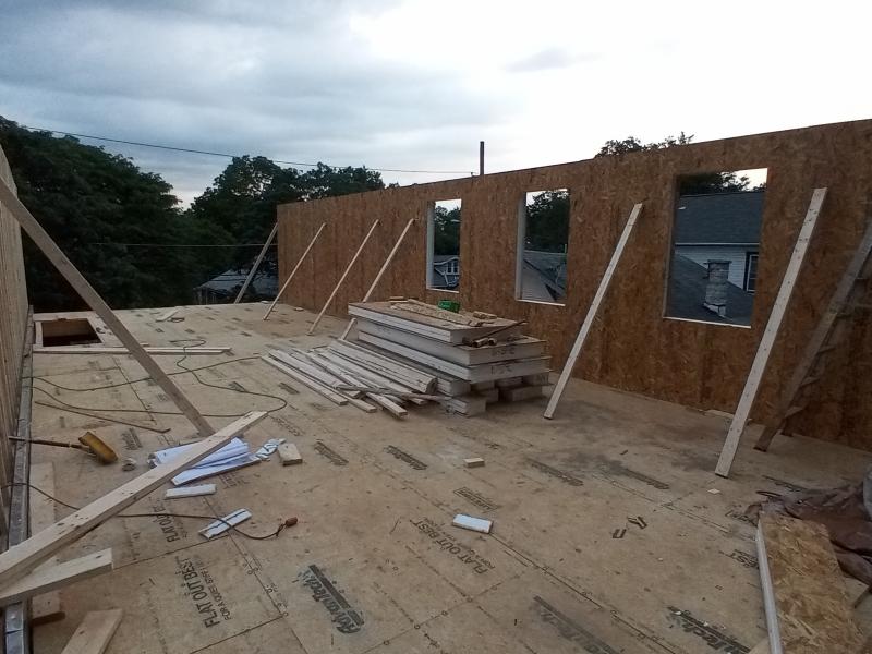 SYMBI Duplex One SIPS Framing Second Floor