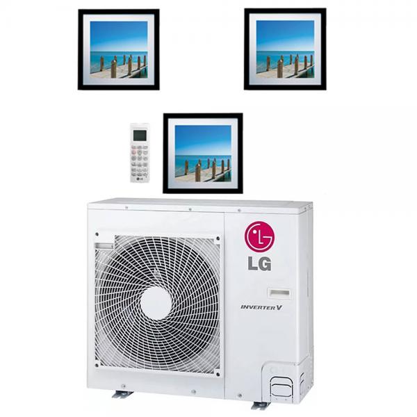 2 LG art cool ductless Minisplit heat pump system