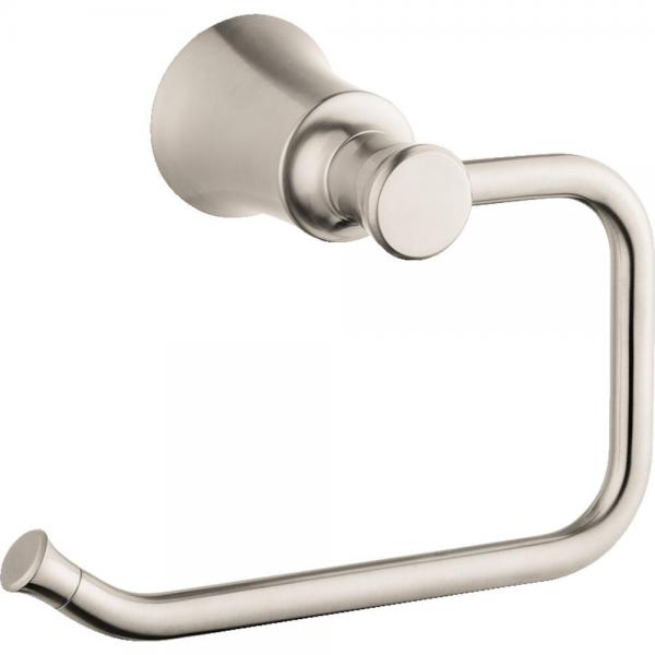 Hansgrohe toilet paper holder brushed nickel