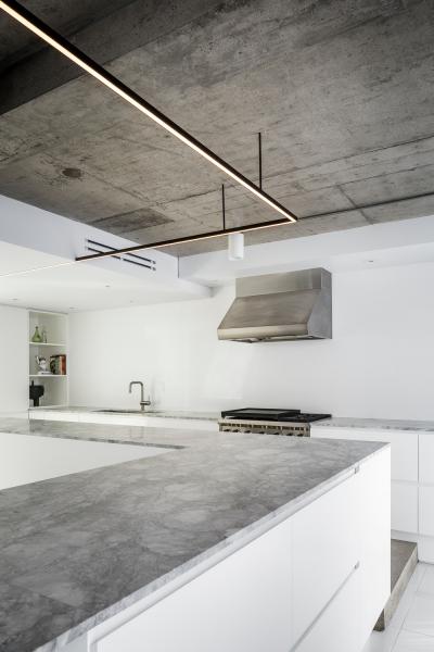 Sub-Zero Wolf Cove Call for Entries White Kitchen Concrete counter