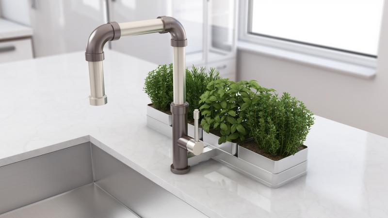 Isenberg Faucets Herb Garden