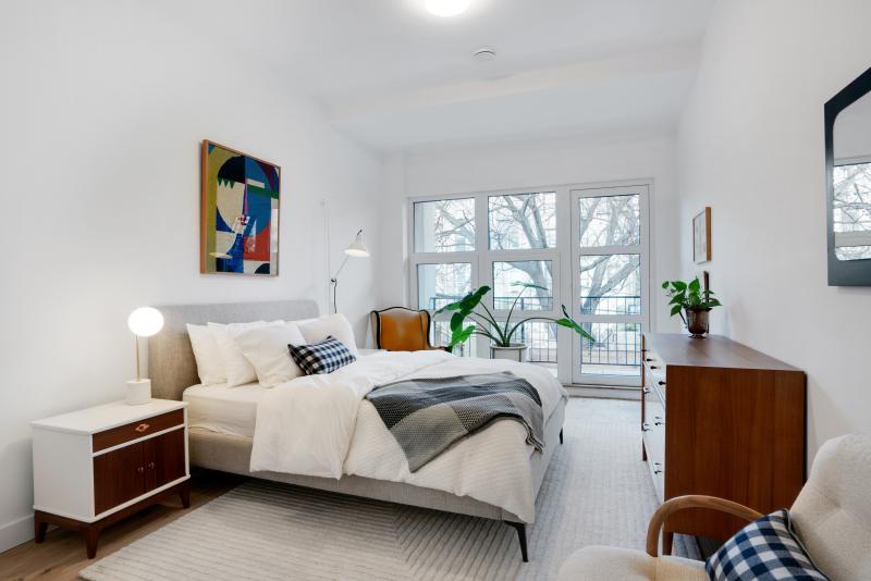 StudioSC Brooklyn Passive House Condo Conversion bedroom