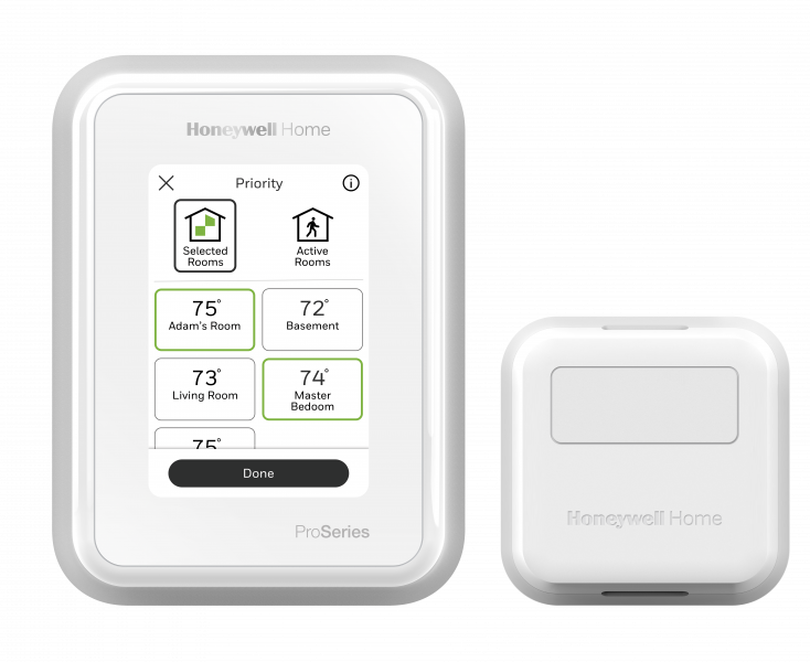 Honeywell T10 Pro thermostat with sensor