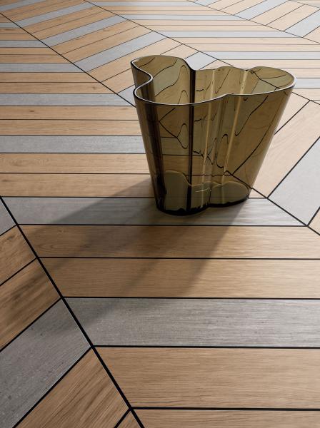 Marca Corona Lagom chevron tiles