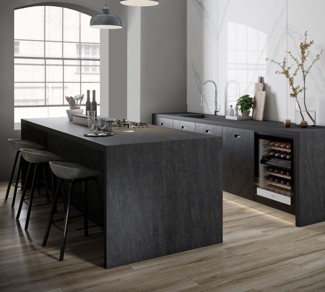 Chromica Dekton Cosentino kitchen counter