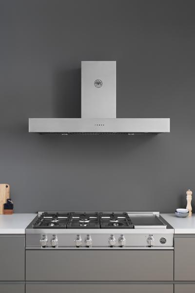 Ventilation hood kitchen stainless steel