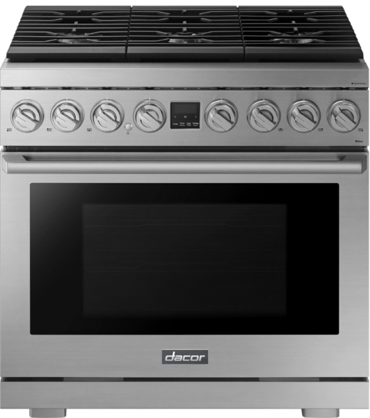 Gas range touchscreen smart home