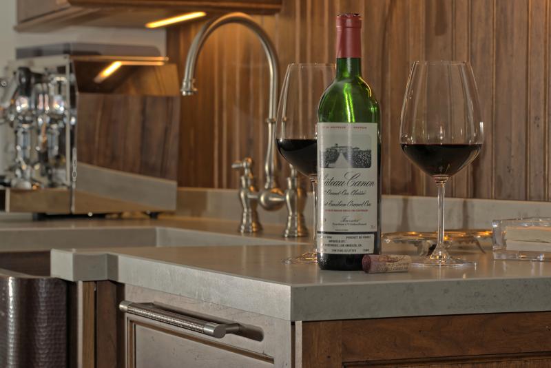 Wine cellar loft in attic