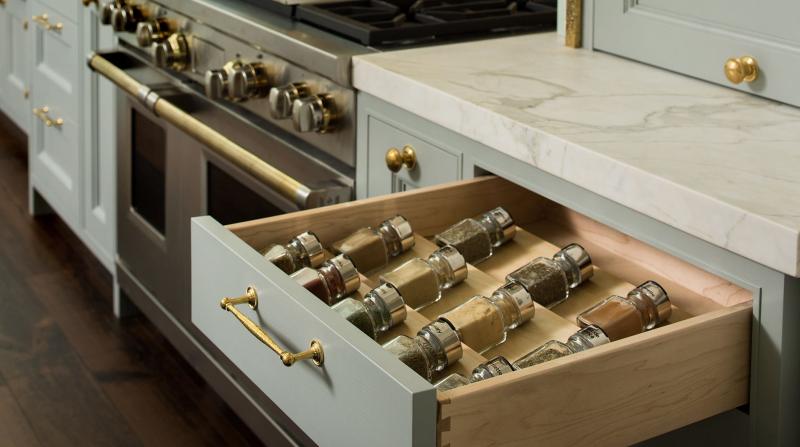 Rev-a-Shelf drawer spice organizer