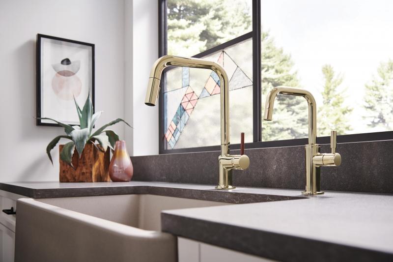 Odin kitchen faucet brizo