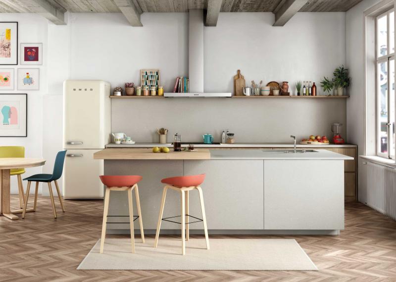 cosentino loft concrete counter