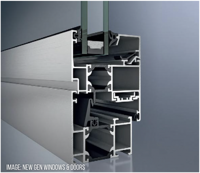 window with a thermal break