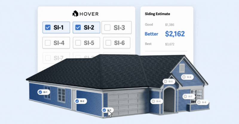 HOVER EXPANDS ESTIMATION SOLUTION TO INCLUDE SIDING