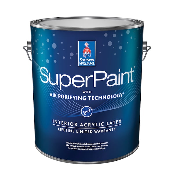 Sherwin Williams SuperPaint can