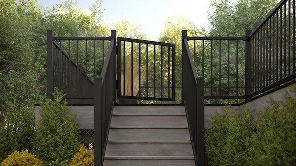 Aluminum railing