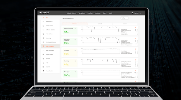 Savant smart network laptop