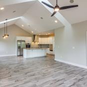 Addison Homes new home interior with natural daylight and solar ventilation skylights