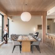 Mass timber loft interior