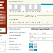 APA – The Engineered Wood Association’s online Wall Line Bracing Calculator eases wall   bracing by streamlining the process.