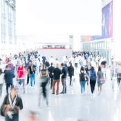 Crowded space in tradeshow