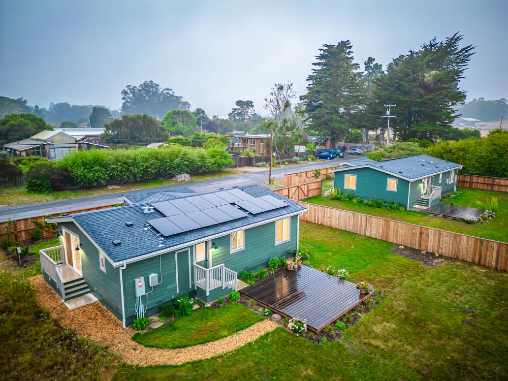 Prefab home overlook