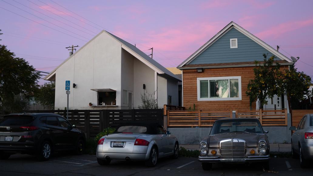 Accessory Dwelling Unit ADU at night