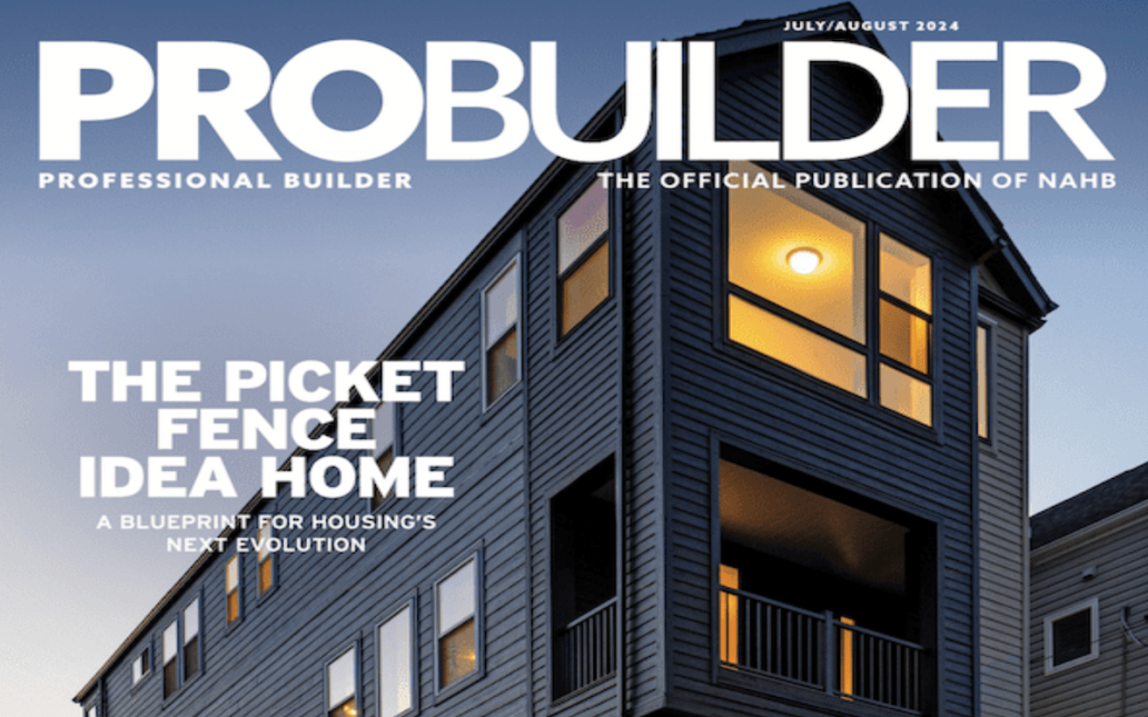 Pro Builder July/August 2024 issue cover