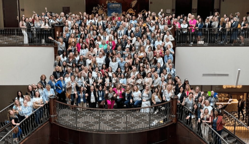 Attendees at the 2023 Women in Residential+Commercial Construction Conference