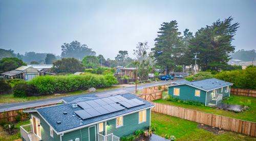 Prefab home overlook