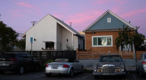 Accessory Dwelling Unit ADU at night