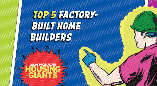 Man in hardhat points to "Top 5 Factory-Built-Home Builders"