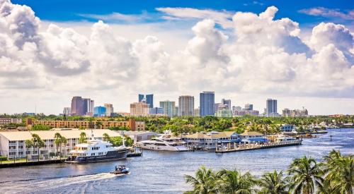 View of Fort Lauderdale, Fla. skyline