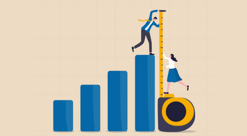 Measuring business benchmarking data