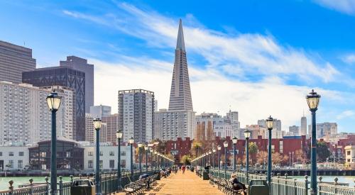 View of San Francisco from Pier 7