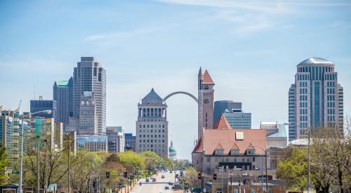 Street view of St. Louis