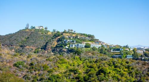 Mansion in Santa Monica mountains