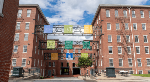 Adaptive reuse project at Boott Mills, Lowell, Mass.