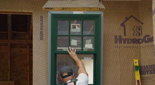 The pros at Sweenor Builders explain their method of installing windows in a way that helps keep water out.