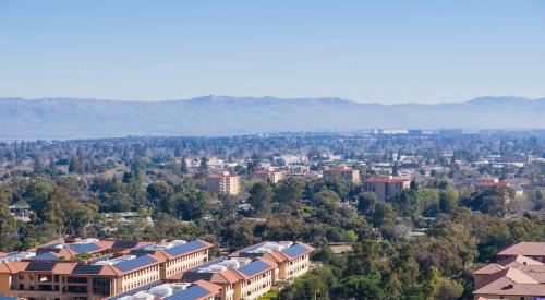 View looking toward Palo Alto