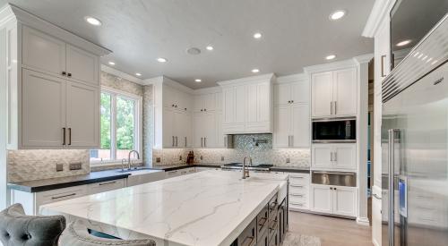 ASG MetroQuartz installed on kitchen counters